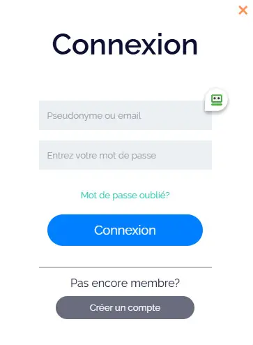 Connexion des membres du Monster Win Casino