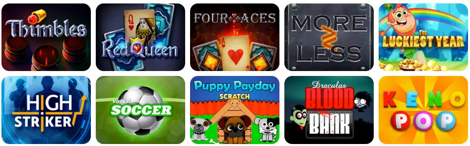 Jeux en ligne Monster Win Casino