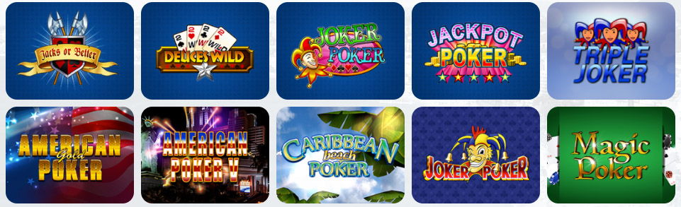 Video Poker MONSTER WIN CASINO