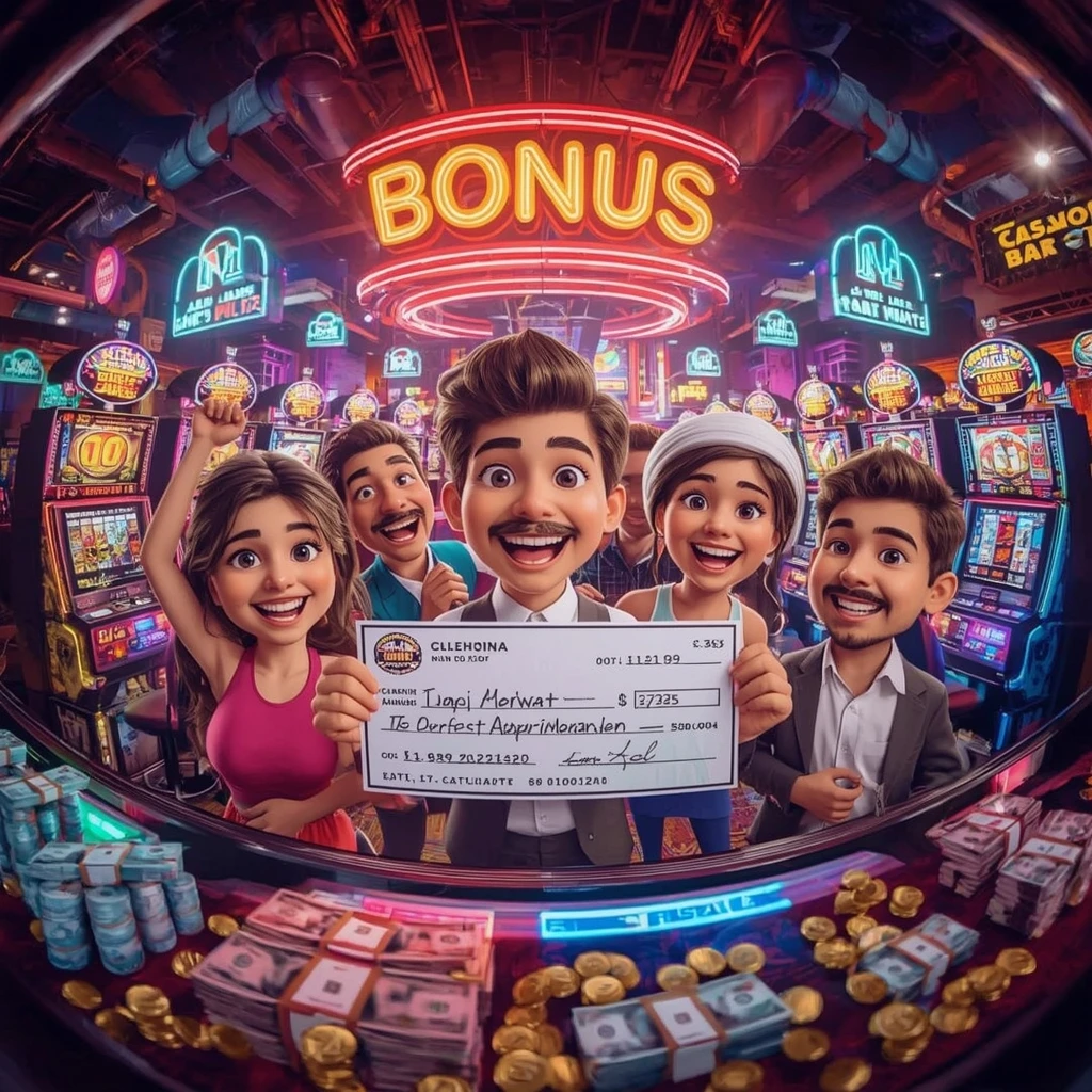 bonus dans les mains de l'homme au casino MONSTER WIN CASINO